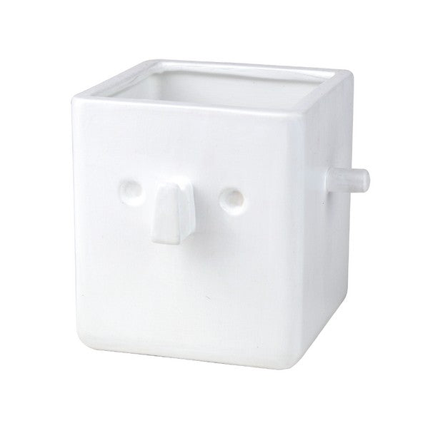 Face Plant Ceramic Planter