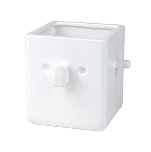 Face Plant Ceramic Planter