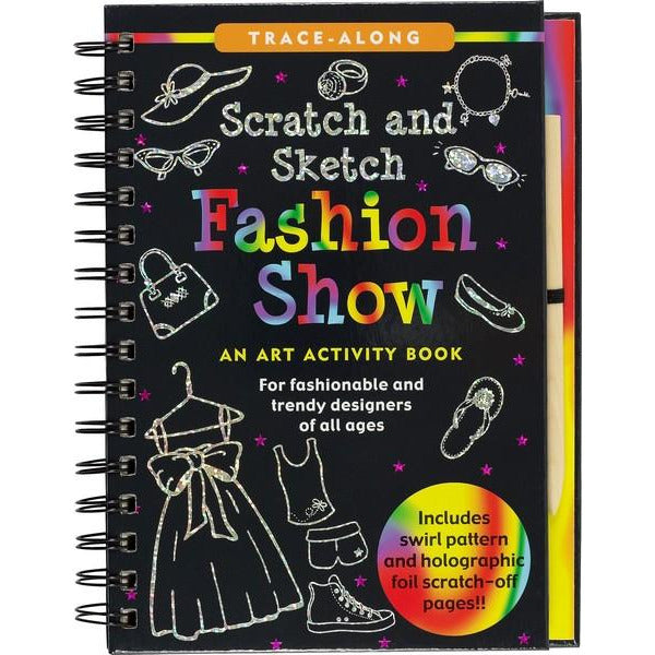 Scratch & Sketch Activity Book | Fashion Show