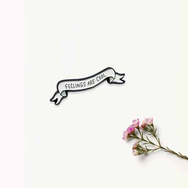 Feelings Are Cool - Enamel Pin