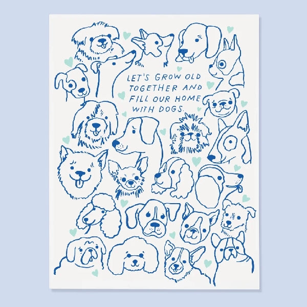 Fill Our Home With Dogs Card