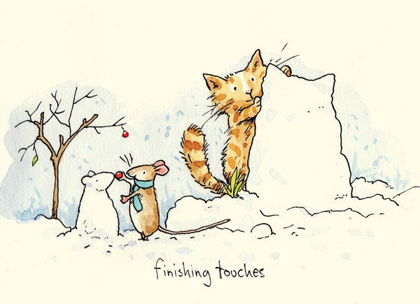 Finishing Touches Holiday Card