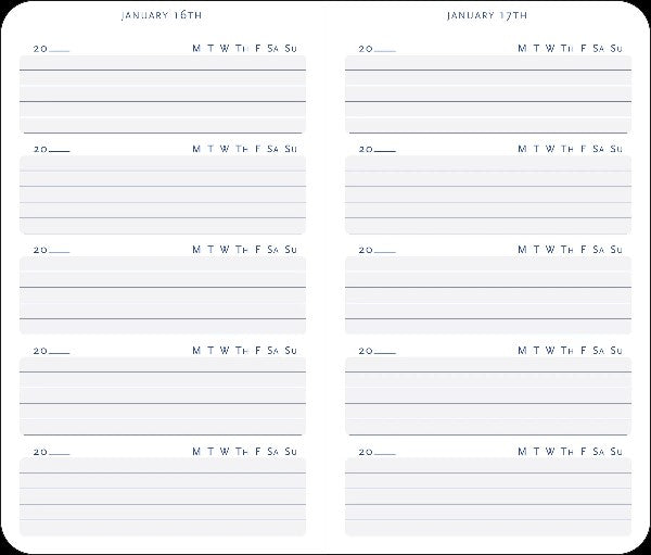 Five Year Journal