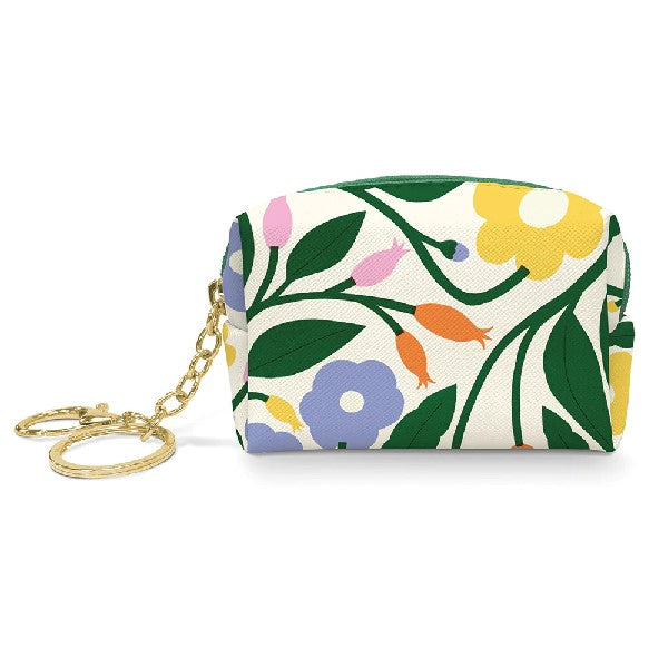 Floral Bliss Keychain Pouch