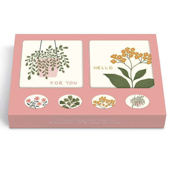 Studio Oh! Mini Note Card Set | Floral Notes