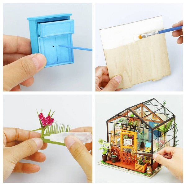 DIY Miniature House Kit | Cathy's Flower House
