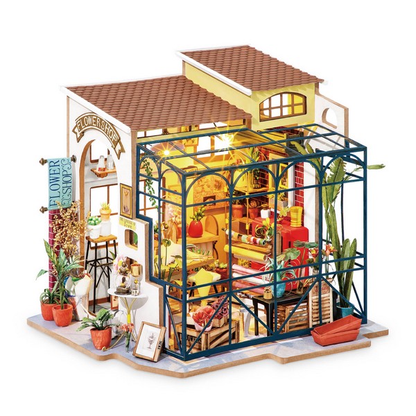 DIY Miniature House Kit | Emily's Flower Shop