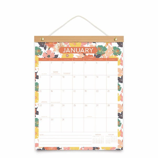 Studio Oh! 2023 12-Month Hanger Calendar | Flower Shoppe