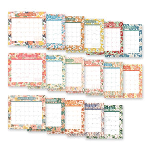 Studio Oh! 2023 17-Month Magnetic Monthly Pad | Flower Shoppe