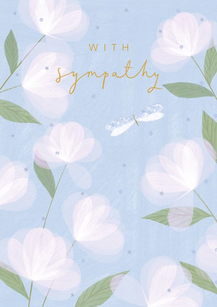 Flowers Sympathy Card