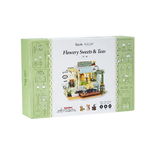 DIY Miniature House Kit | Flowery Sweets & Teas