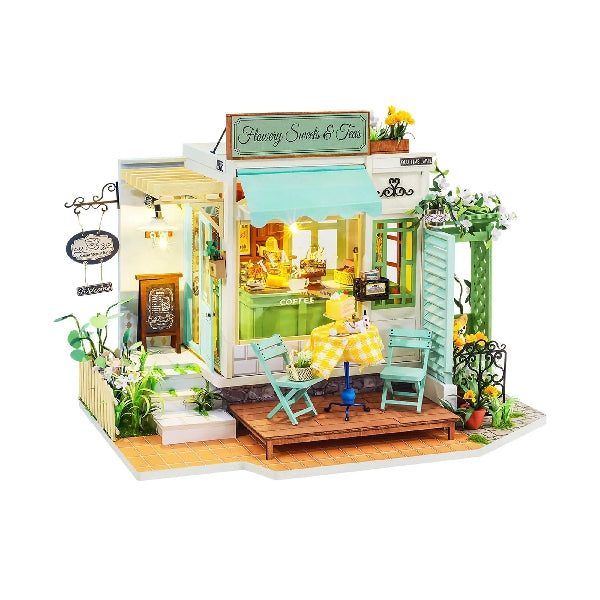 DIY Miniature House Kit | Flowery Sweets & Teas