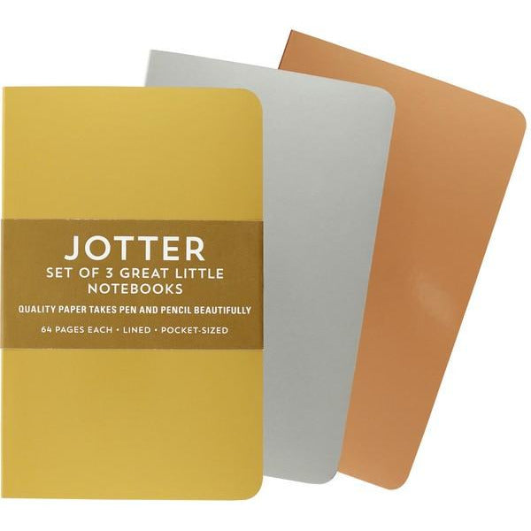 Notebook (Set of 3) Foil Jotter