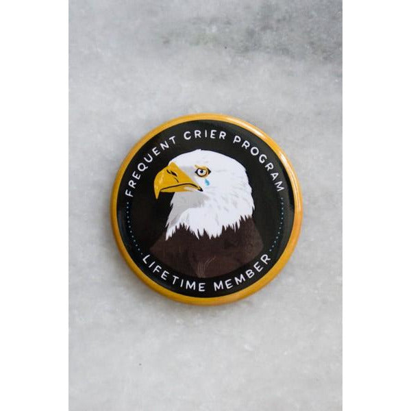 Stay Home Club Magnet | Frequent Crier