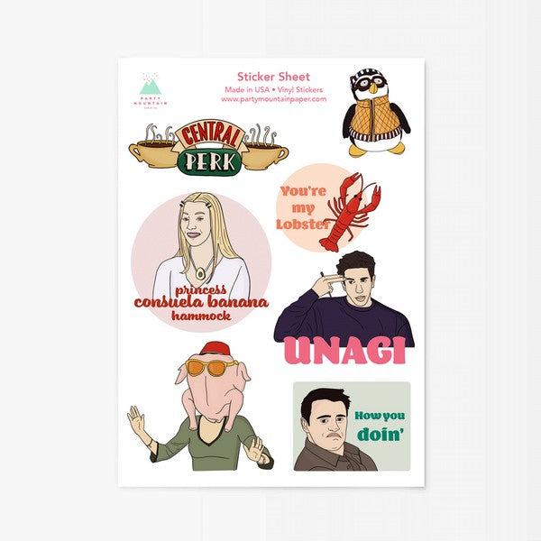 Friends - Sticker Sheet