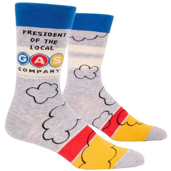 President Of The Gas Co. Men's Crew Sock