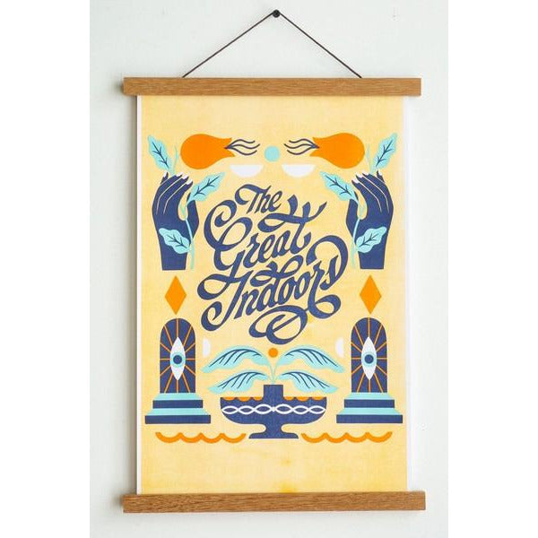 Stay Home Club Riso Print | The Great Indoors