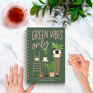 Studio Oh! Guided Journal | Green Vibes Only