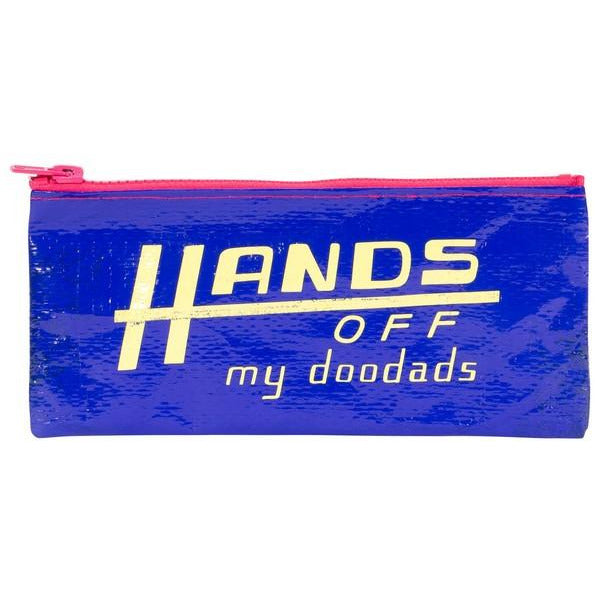 Blue Q Pencil Case | Hands Off My Doodads
