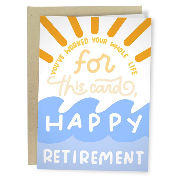 Waited Your Whole Life Retirement Card