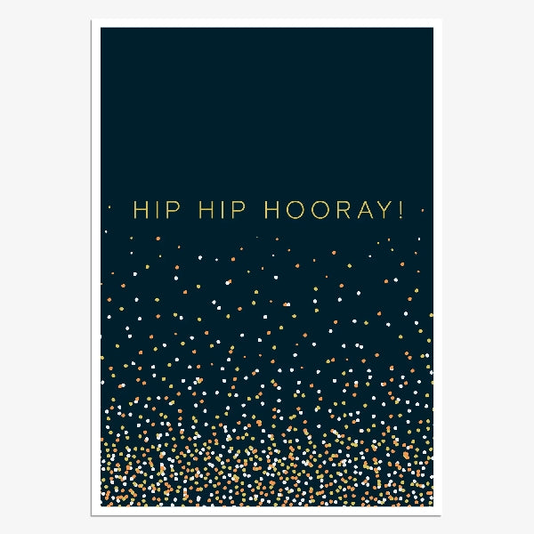 Hip Hip Hooray! Congrats Card