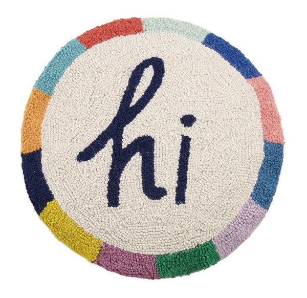 Hi Round Hook Pillow