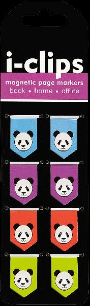 i-Clip Magnetic Bookmark Set | Pandas