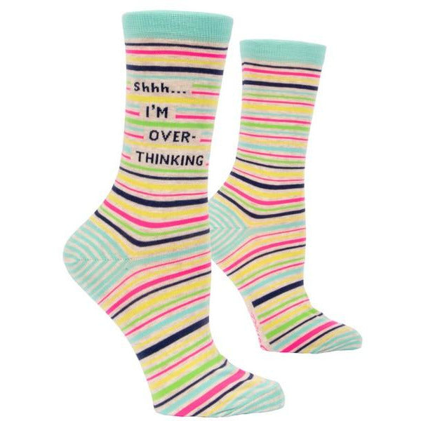 Shhh I'm Overthinking - Socks