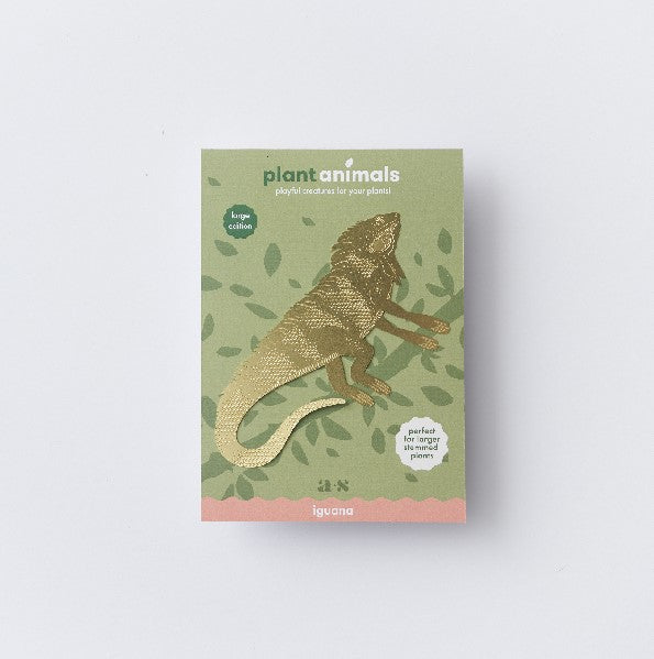 Large Iguana Houseplant Decoration