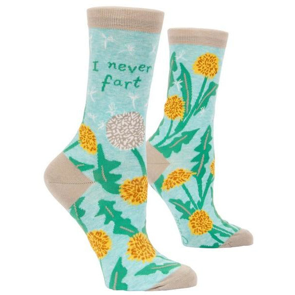 I Never Fart Women's Crew Sock