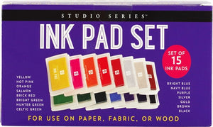 Ink Pad - Set of 15
