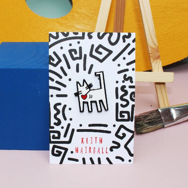 Niaski Enamel Pin | Keith Hairball