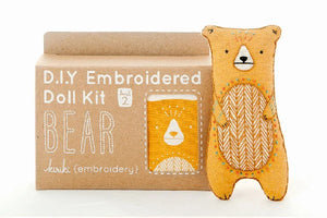 Kiriki Press Embroidery Kit | Bear
