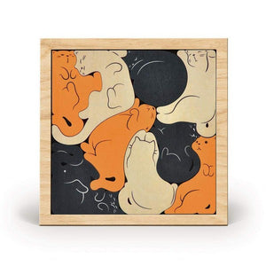 Fred & Friends Wooden Puzzle | Kitty Corner