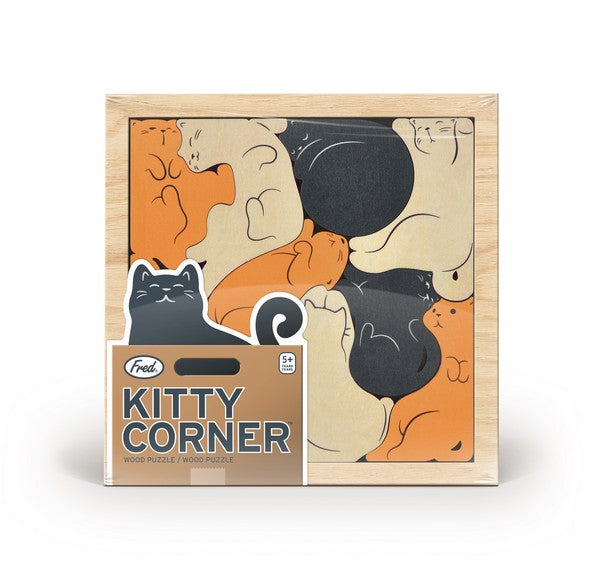 Fred & Friends Wooden Puzzle | Kitty Corner
