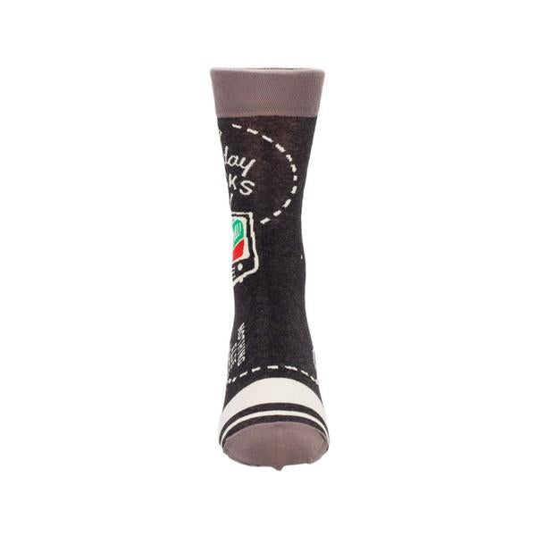 Blue Q Men's Crew Sock Sunday | The Gifted Type