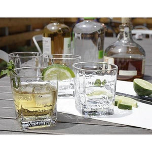 Bartending Glasses - Set of 4