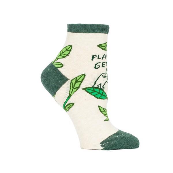Blue Q Women's Ankle Sock Plants Get Me | The Gifted Type
