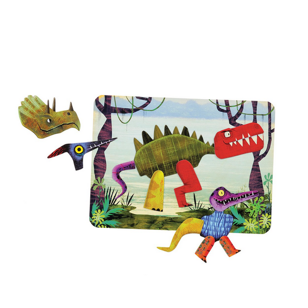 Magnetic Play Set Dinosaurs | Magnets And Background | The Gifted Type