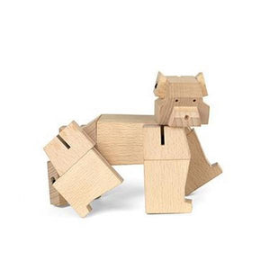 Square Bear Wooden Puzzle - The Gifted Type Ottawa gift shop