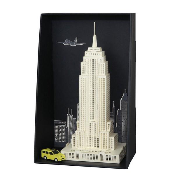 3D Paper Model Empire State Building | The Gifted Type