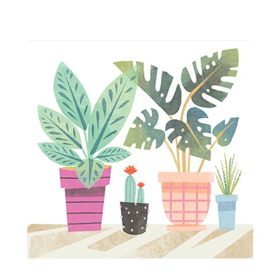 Potted Plants Pop-Up Card | The Gifted Type