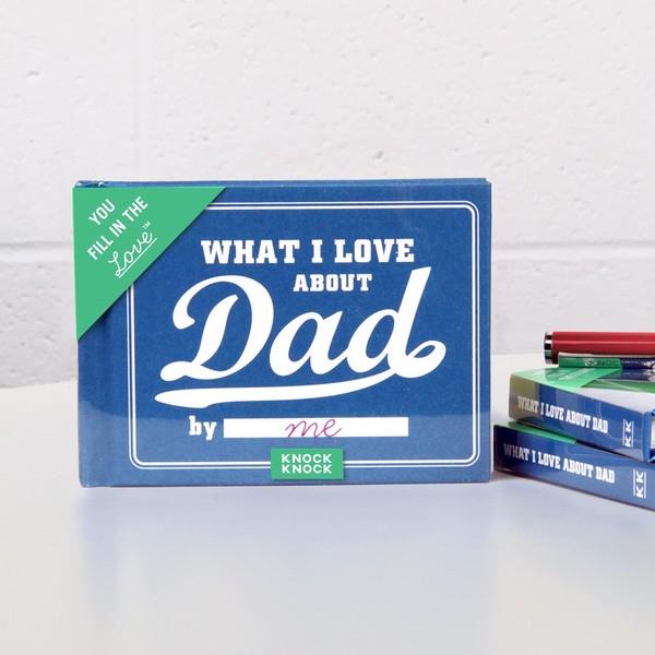 Knock Knock Fill In The Love Journal What I Love About Dad | The Gifted Type