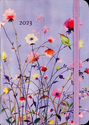 Peter Pauper 16-Month Agenda | 2023 Lavender Wildflowers