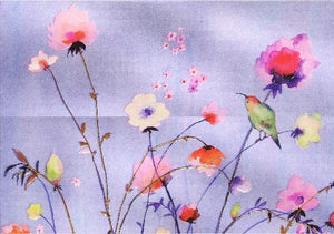 Lavender Wildflowers Blank Notecards