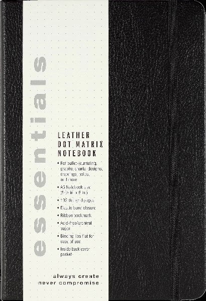 Leather Dot Large Essentials Journal
