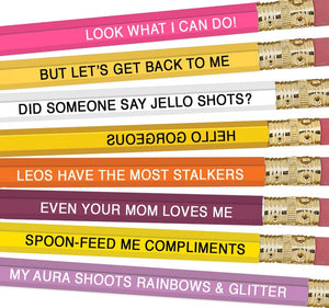 Whiskey River Astrology Pencils | Leo
