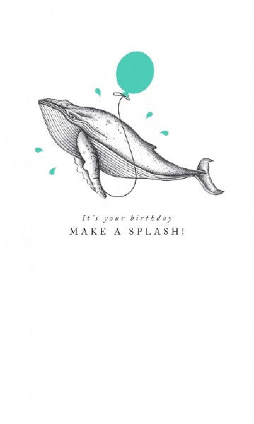 Make A Splash Birthday Card