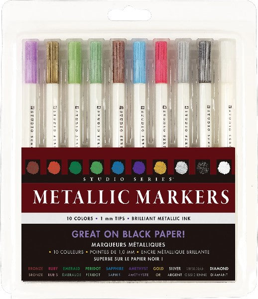 Metallic Mirco-Line Marker Set