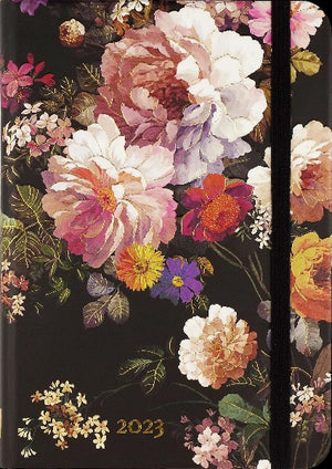 Peter Pauper 16-Month Agenda | 2023 Midnight Floral